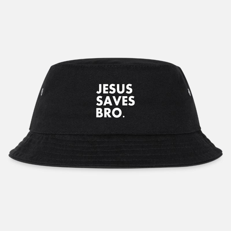 Jesus saves bro - Bob Enfant - noir