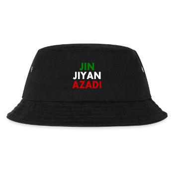 jin jiyan azadi - Kids’ Bucket Hat - black - Front
