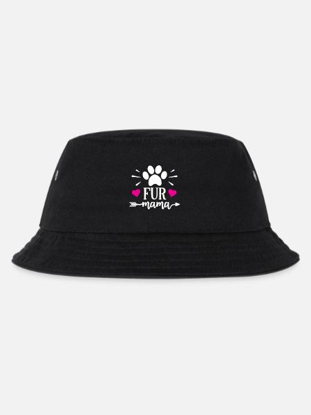 Pelz Mama - Kinder Bucket Hat - Schwarz