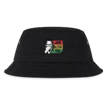 Jah Bénissez-vous Graphique rastafari - Bob Enfant - noir - Devant