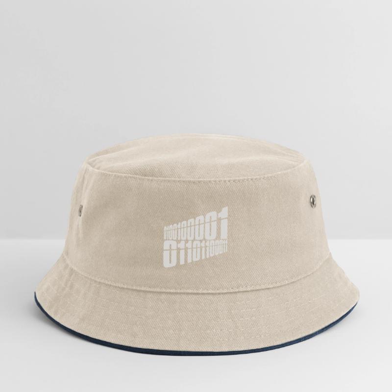 Binär Code Programm Sprache Kinder Bucket Hat