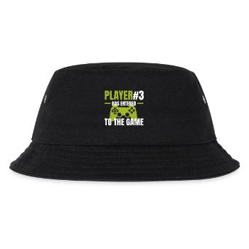 Player 3 enters the game - Kids’ Bucket Hat - black - Front