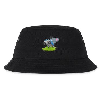 Maus Auto - Kinder Bucket Hat - Schwarz - Vorne