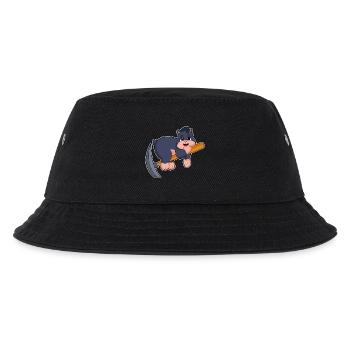 Minage de pioche de mineur taupe - Bob Enfant - noir - Devant