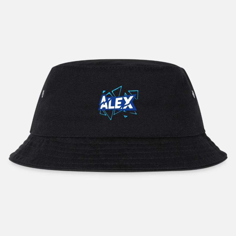 Alex - Kinder Bucket Hat - Schwarz