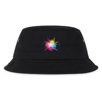 étoile blanche et explosion multicolore - Bob Enfant - noir - Devant