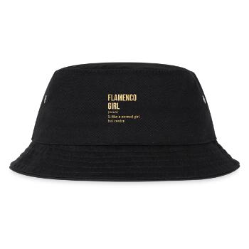 Flamenco Girl Lustiger Spruch - Kinder Bucket Hat - Schwarz - Vorne