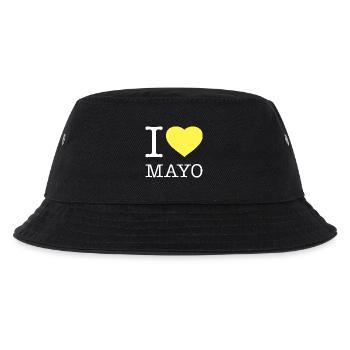 I LOVE MAYO Mayonnaise - Kids’ Bucket Hat - black - Front