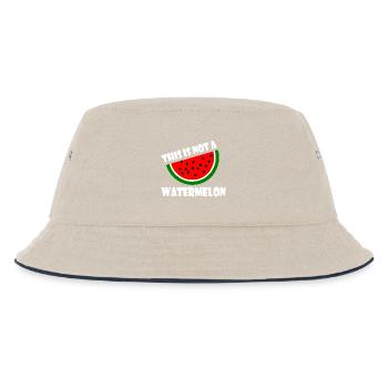 THIS IS NOT A WATERMELON - Bob Enfant - blanc cassé/bleu marine - Devant