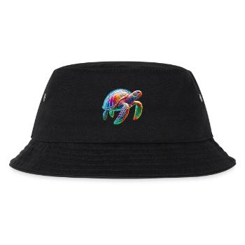 Turtle - Kids’ Bucket Hat - black - Front