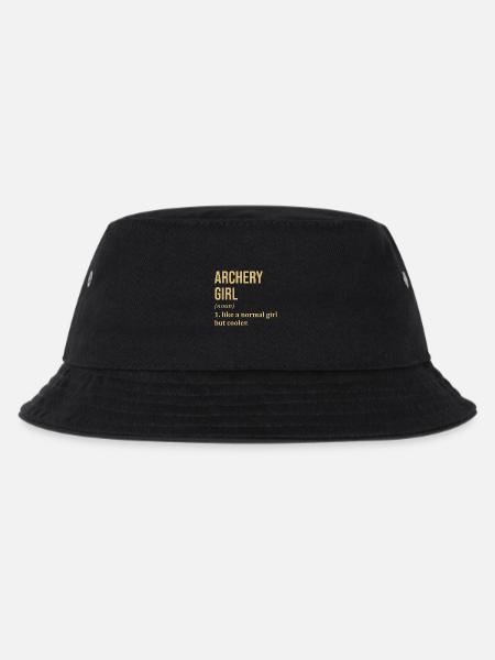Bogenschießen Bogenschießen Bogenschießen - Kinder Bucket Hat - Schwarz