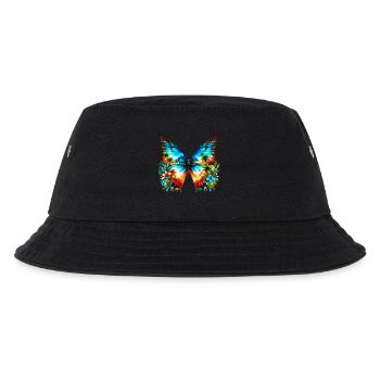 Butterfly - Kids’ Bucket Hat - black - Front