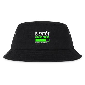 Bientôt grand frère - Bob Enfant - noir - Devant