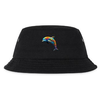 Dolphin - Kids’ Bucket Hat - black - Front