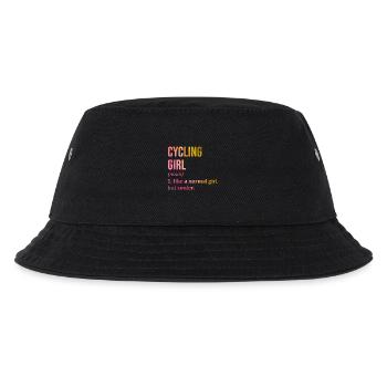 Radfahren - Kinder Bucket Hat - Schwarz - Vorne