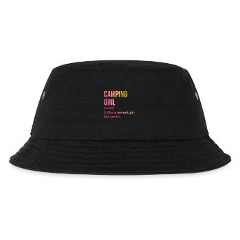 Camper - Kids’ Bucket Hat - black - Front