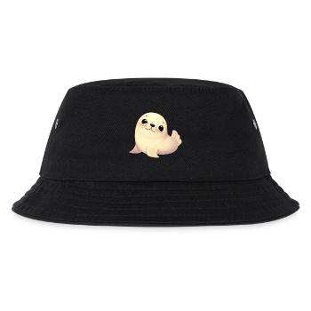 Siegel - Kinder Bucket Hat - Schwarz - Vorne