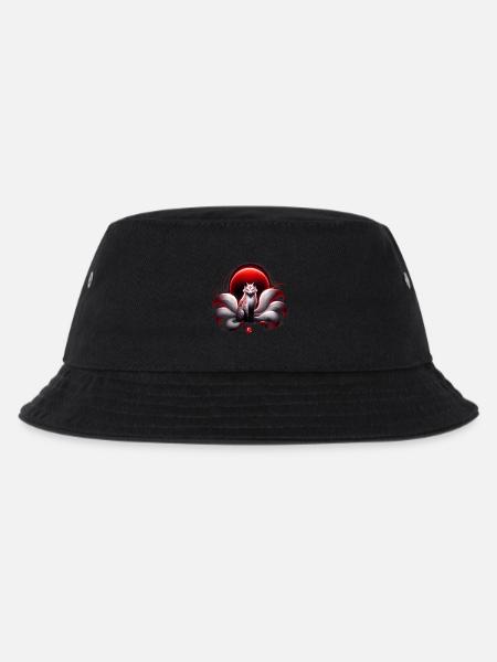 Lune Kitsune pourpre - Bob Enfant - noir
