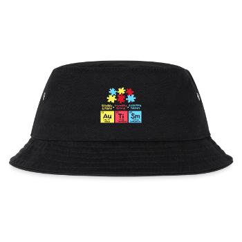Autismus Bewusstsein - Kinder Bucket Hat - Schwarz - Vorne