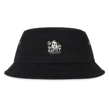 Lustiges Ghosthunterdesign - Kinder Bucket Hat - Schwarz - Vorne