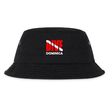 Dive Dominica - Karibik - Caribbean - West Indies - Kids’ Bucket Hat - black - Front