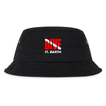 Dive St. Barth Karibik Caribbean West Indies - Kids’ Bucket Hat - black - Front