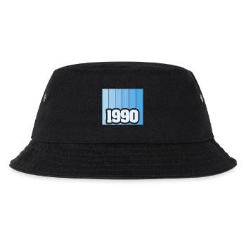 1990 - Kinder Bucket Hat - Schwarz - Vorne