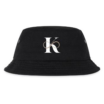 Infinite letter k - Kids’ Bucket Hat - black - Front