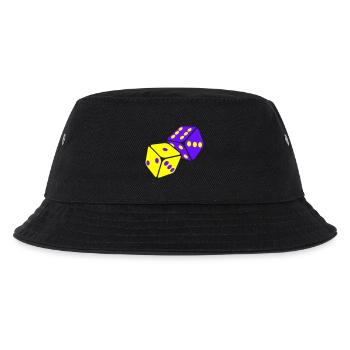 Cube - Kids’ Bucket Hat - black - Front