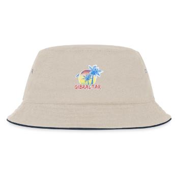 Gibraltar as a holiday - Kids’ Bucket Hat - ecru/navy - Front