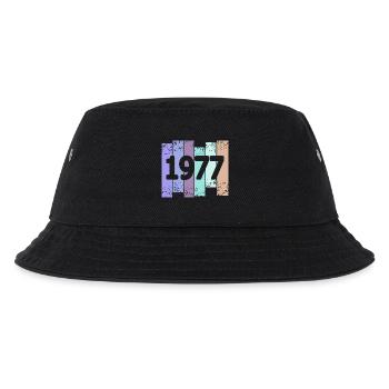 Oldtimer 1977 - Kinder Bucket Hat - Schwarz - Vorne