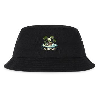 VACATION ON THE ISLAND - Kids’ Bucket Hat - black - Front