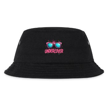 Undercover Speech - Sonnenbrille Design - Kinder Bucket Hat - Schwarz - Vorne