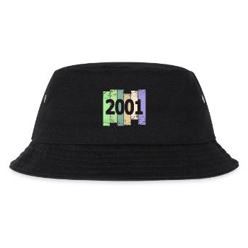 2001 - Kids’ Bucket Hat - black - Front