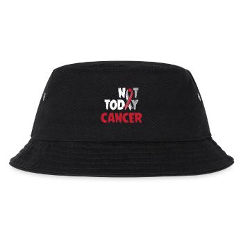 Kehlkopfkrebs Krebs-Überlebender Krebs stinkt - Kinder Bucket Hat - Schwarz - Vorne