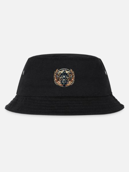 Motorrad Logo - Kinder Bucket Hat - Schwarz