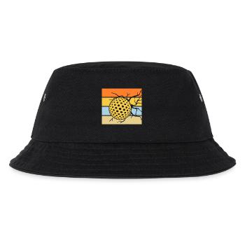 Golfspieler Golf - Kinder Bucket Hat - Schwarz - Vorne