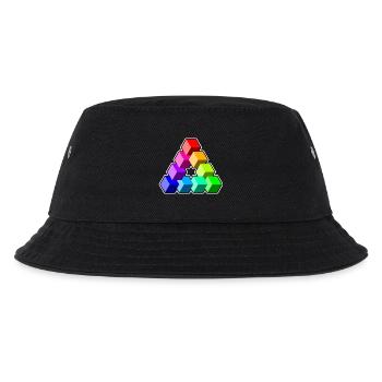 Cubes colorés triangulaires - Bob Enfant - noir - Devant