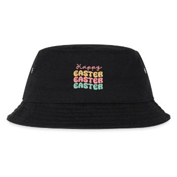 Happy Easter - Kids’ Bucket Hat - black - Front