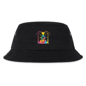 Border Collie - Kids’ Bucket Hat - black - Front