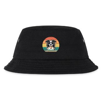 Border Collie - Kids’ Bucket Hat - black - Front