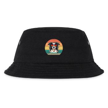 Border Collie - Kids’ Bucket Hat - black - Front