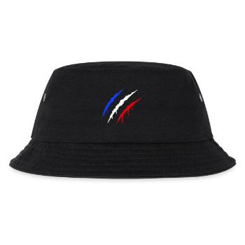 krallen frankreich - Kinder Bucket Hat - Schwarz - Vorne