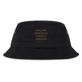 TShirt GG Zahlen 5142544 514854291 3396815 1888948 - Kinder Bucket Hat - Schwarz - Vorne