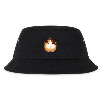 Sugar-sweet guinea pig – to fall in love with! - Kids’ Bucket Hat - black - Front