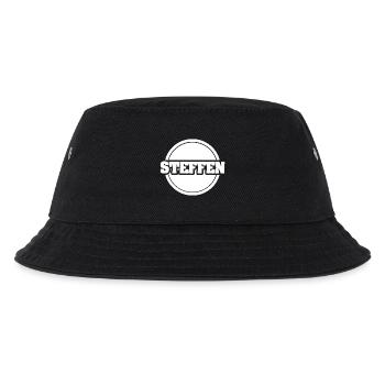 Steffen - Kinder Bucket Hat - Schwarz - Vorne