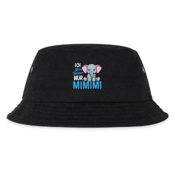 J'entends toujours seulement un éléphant Mimimi - Bob Enfant - noir - Devant