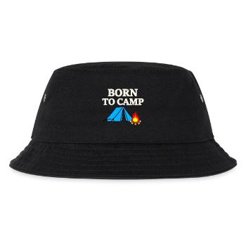 Né pour camper - Bob Enfant - noir - Devant