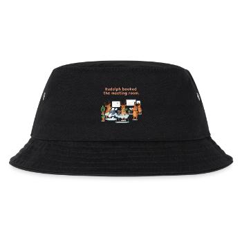 Rudolph has booked the meeting room - Kids’ Bucket Hat - black - Front