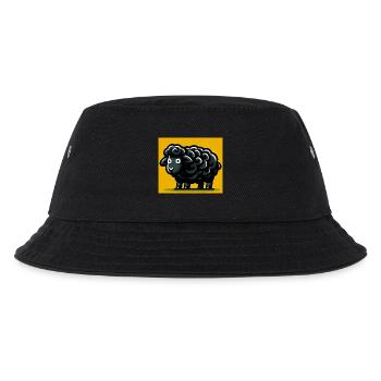 Schwarzes Schaf - Kinder Bucket Hat - Schwarz - Vorne